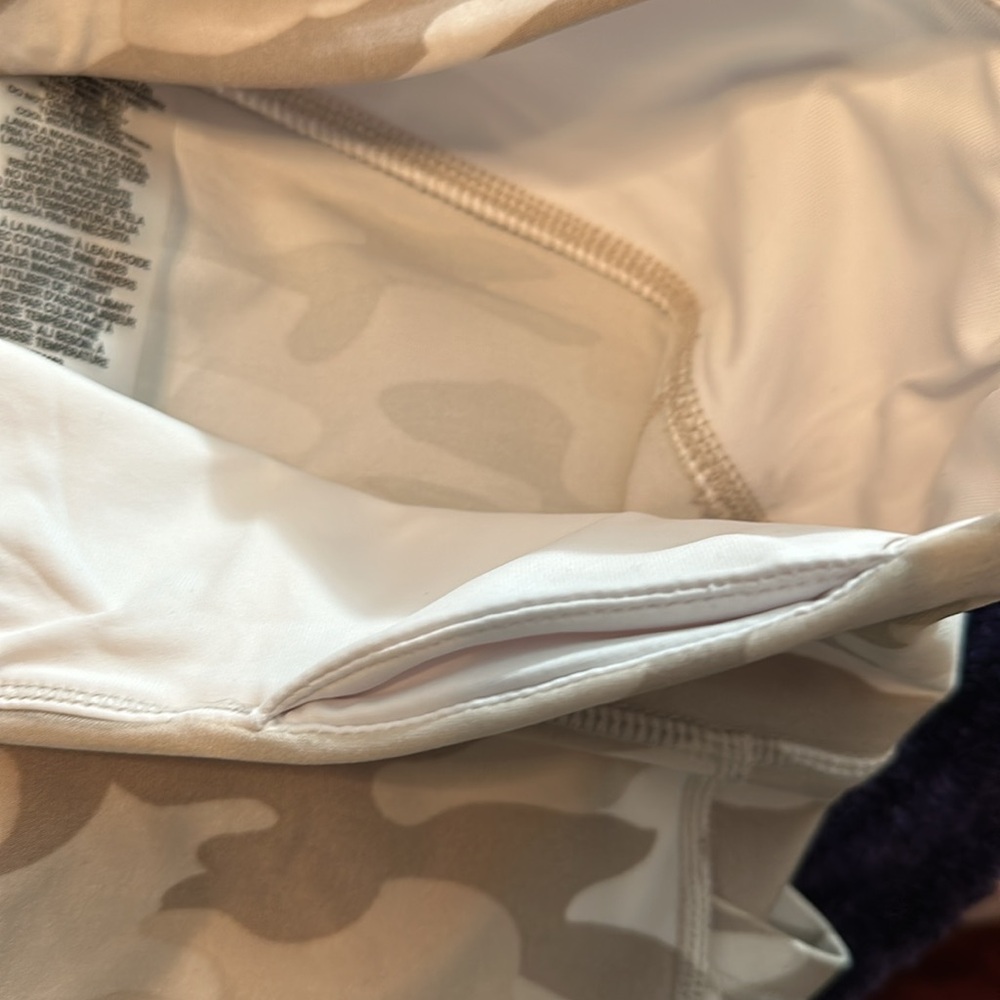 Tan camo Calvin Klein Performance bike shorts - Picture 5 of 5
